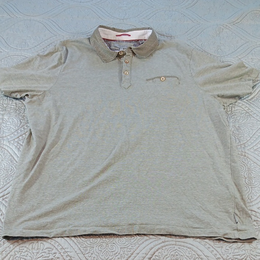 Ted‎ Baker Men's Gray Polo Shirt